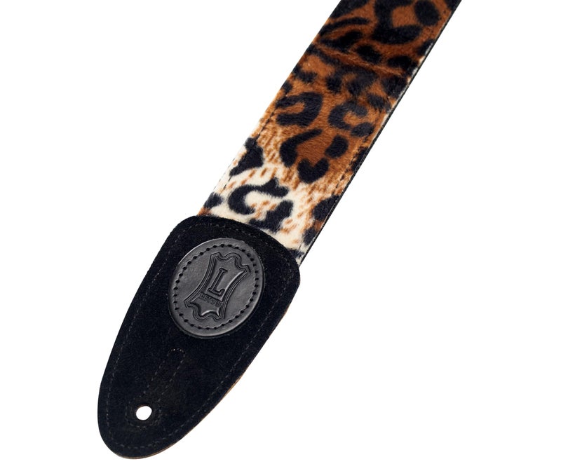 Levy's MSSF8 Faux Fur Guitar Strap - Lynx - Image 2